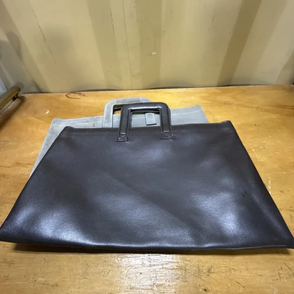 Vintage Attaché Travel Document Carriers 17” X 12” Lot Of 2